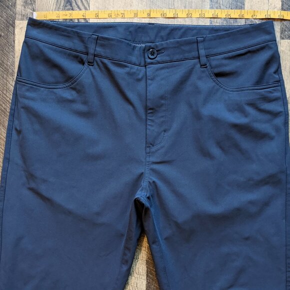 Vuori Meta Pants 36 Charcoal Gray Stretchy Polyester - Picture 5 of 5